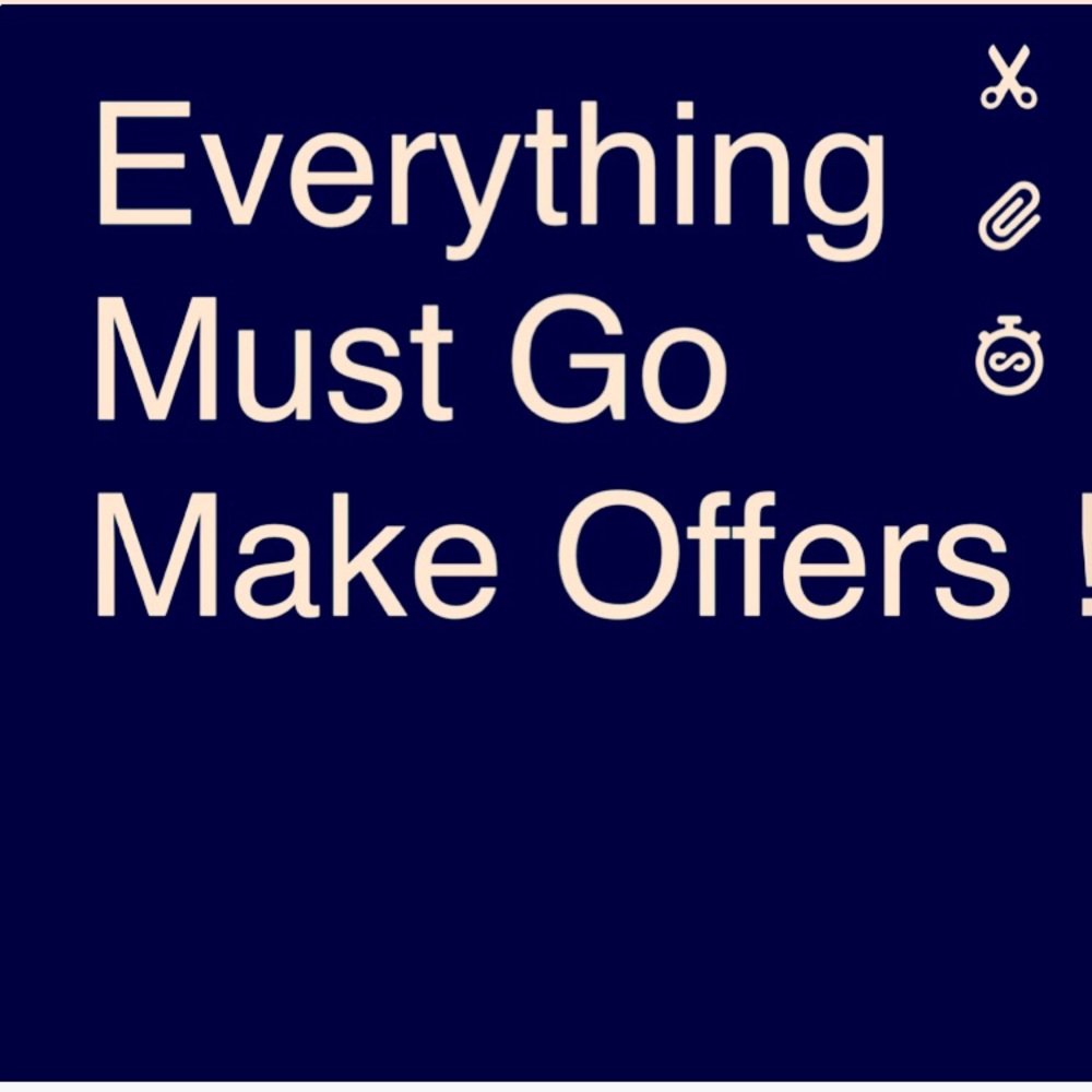 Offers all day long